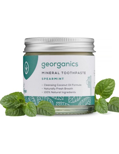 Dentífrico mineral hierbabuena crema 120 ml Georganics