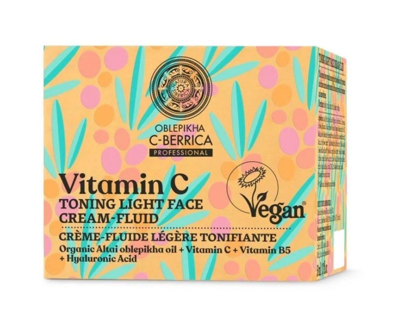 Oblepikha C-Berrica crema facial tonificante 50 ml Natura Siberica