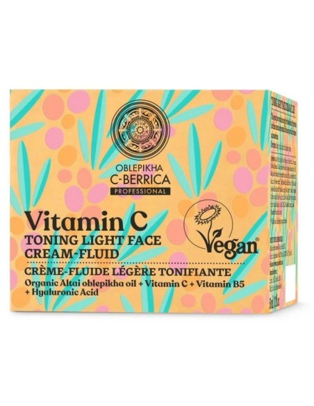 Oblepikha C-Berrica crema facial tonificante 50 ml Natura Siberica