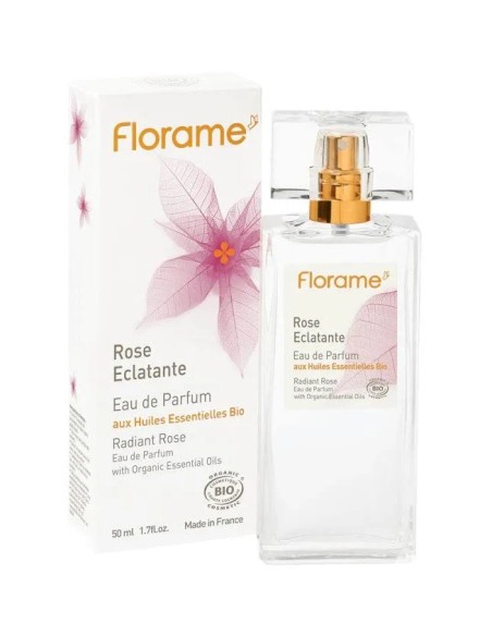 Perfume rose éclatante bio 50 ml FLORAME