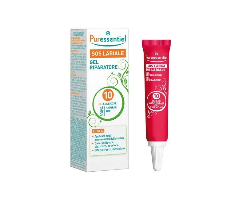 Sos gel labial reparador con 10 ae 5 ml Puressentiel