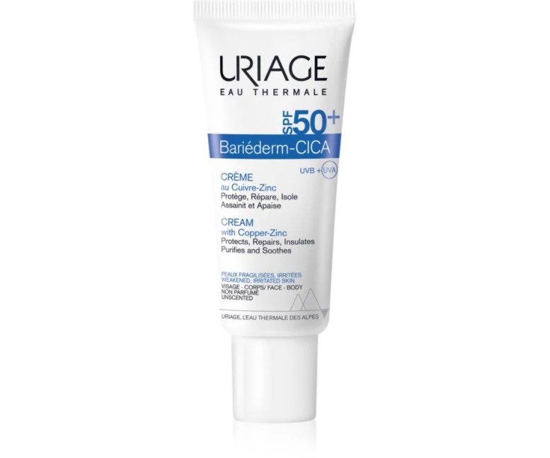Bariederm cica spf50+ crema 40 ml Uriage
