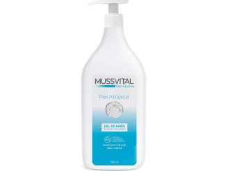 Mussvital Dermactive Gel Baño Piel Atópica