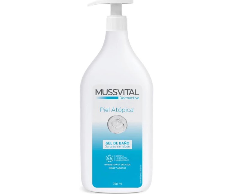 Mussvital Dermactive Gel Baño Piel Atópica 700 ml Mussvital