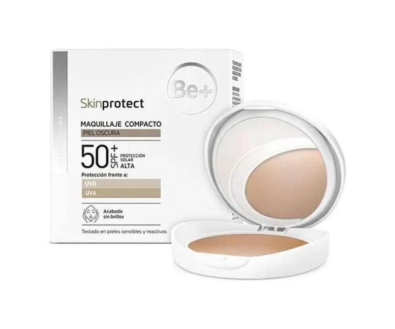 Be+ maquillaje comp p/osc spf 50+ 10 gr Be+