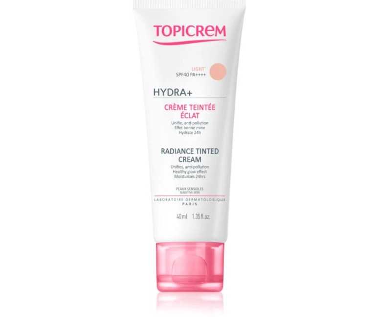Topicrem hydra+ crema color ilum light 40 ml Topicrem