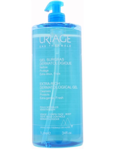 Gel surgras dermatológico corporal 1000 ml Uriage