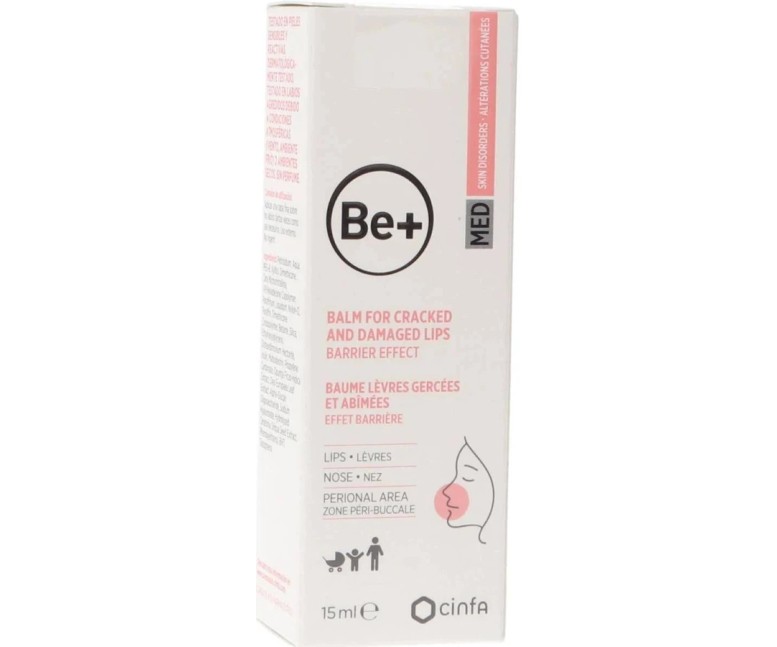 Be+med bálsamo labios agrietados 15 ml Be+