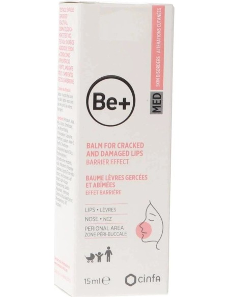 Be+med bálsamo labios agrietados 15 ml Be+