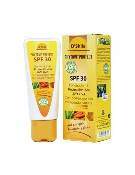 Bronceador spf30 100 ml D Shila