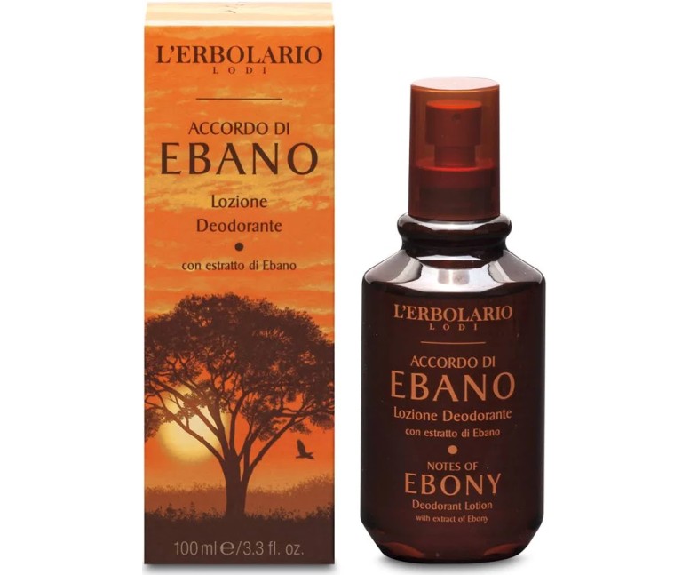 Accordo ébano loción desodorante 100 ml L'Erbolario