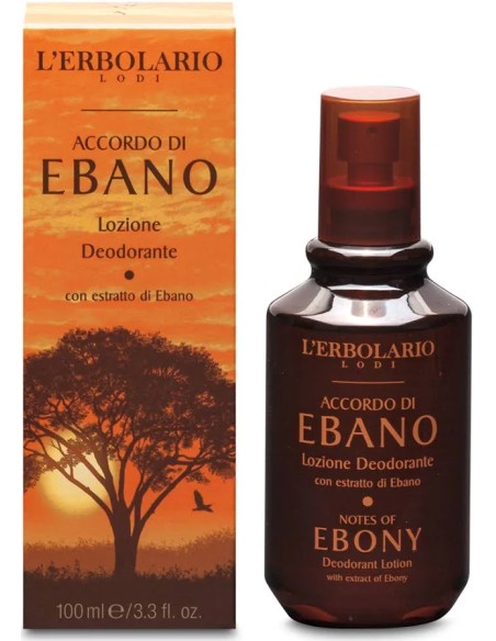 Accordo ébano loción desodorante 100 ml L'Erbolario