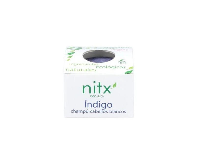 Champú sólido cabellos blancos 85 gr Nitx