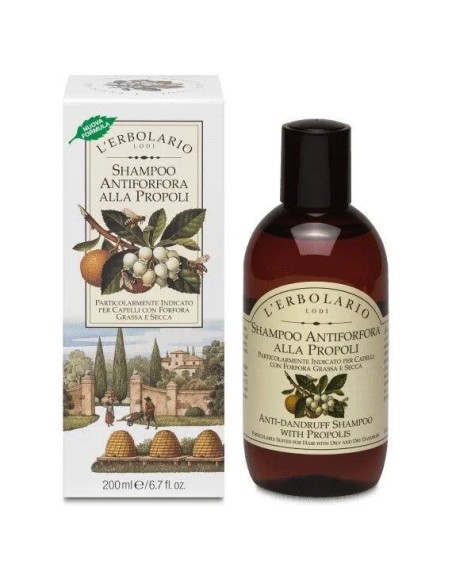 Champú anticaspa al propóleo 200 ml L'Erbolario