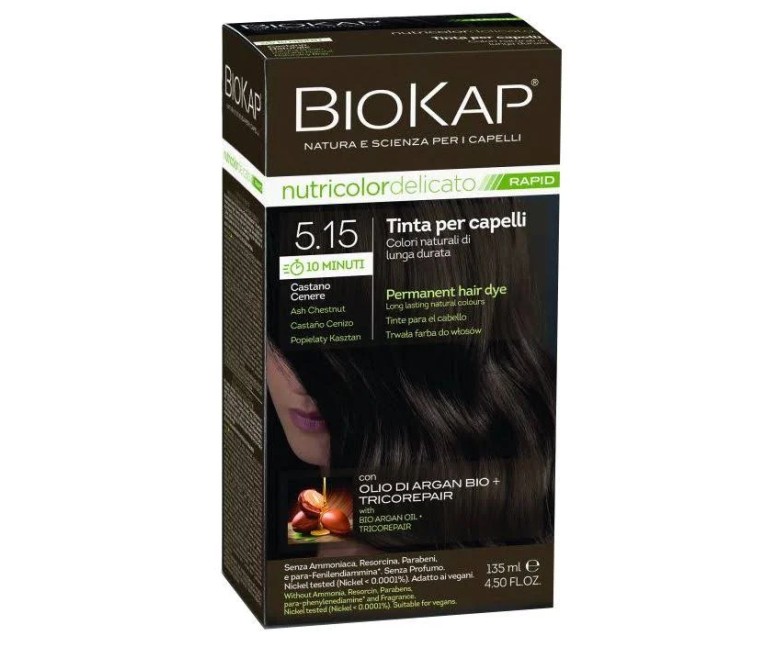 Biokap rapid castaño ceniza 140 gr Biokap