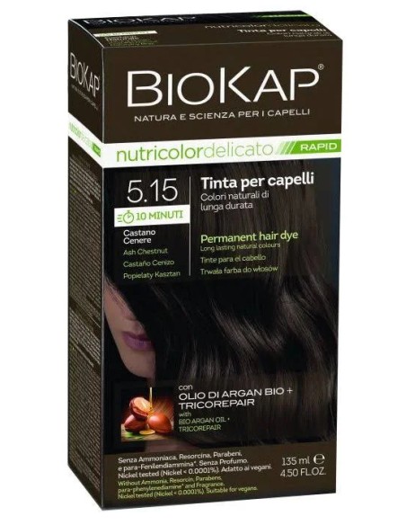 Biokap rapid castaño ceniza 140 gr Biokap