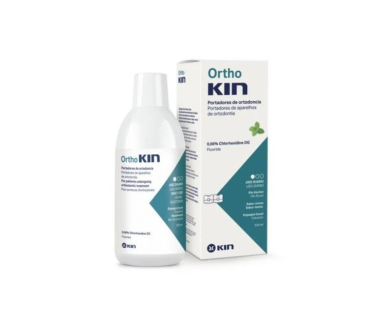 Ortho kin colutorio menta 500 ml Kin