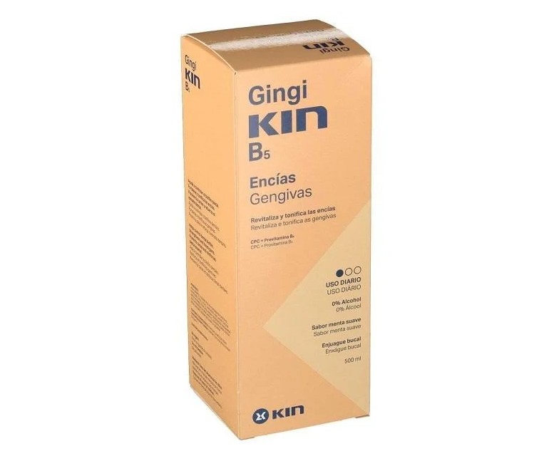 Gingikin b5/plus colutorio bucal diario 500 ml Kin