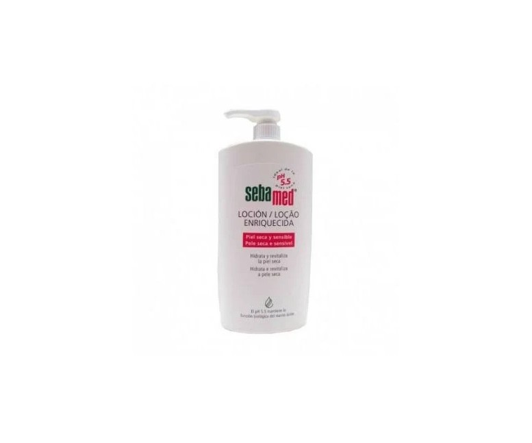 Loción hidratante regeneradora piel seca 1 l Sebamed