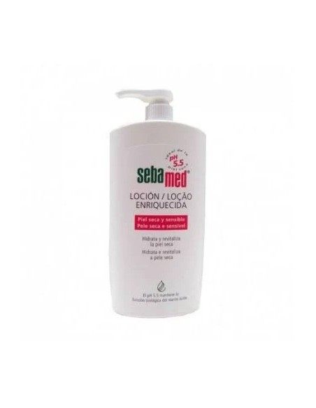 Loción hidratante regeneradora piel seca 1 l Sebamed