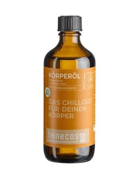 Aceite corporal macerado caléndula bio vegano 100 ml Benecos