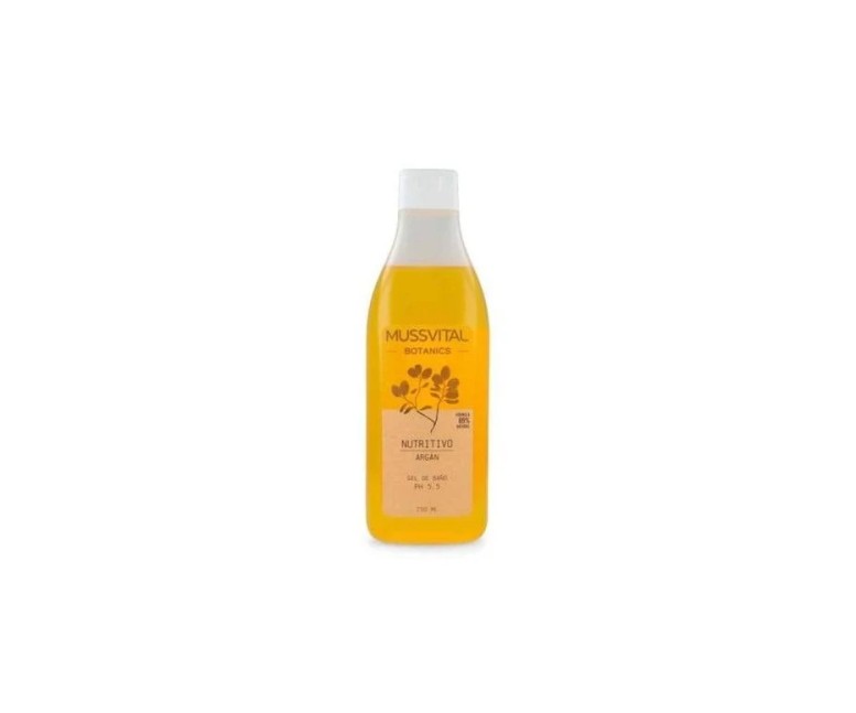 Mussvital botanics gel argán 750 ml Mussvital