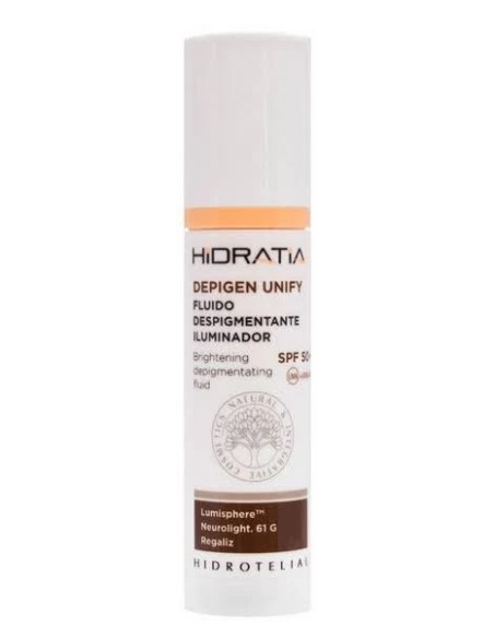 Depigen unify spf 50+ despigmen fluido 50 ml Hidrotelial