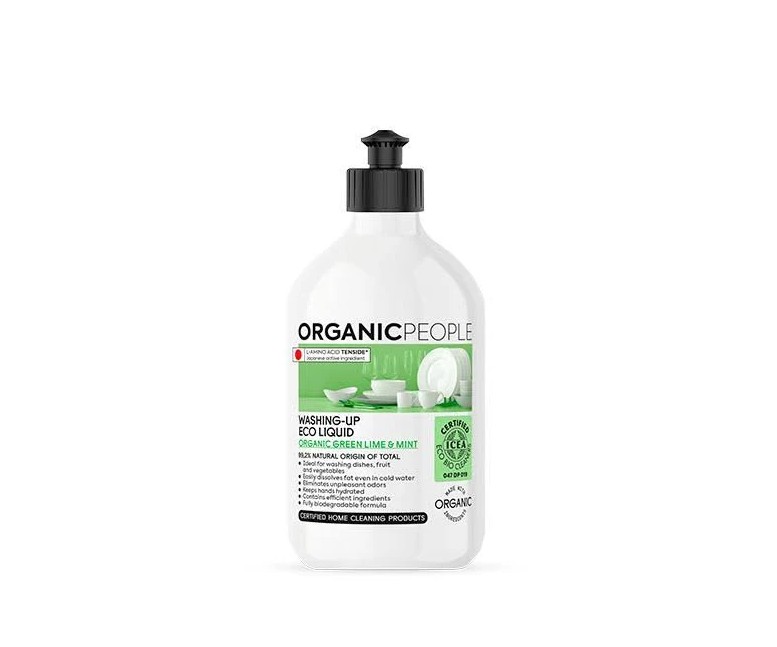 Lavavajillas green lime-mint líquido eco 500 ml Organic people