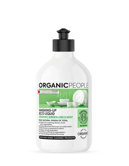 Lavavajillas green lime-mint líquido eco 500 ml Organic people