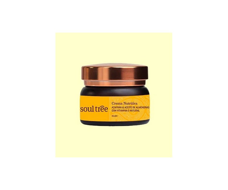 Crema facial nutritiva con azafrán 25 gr SOULTREE