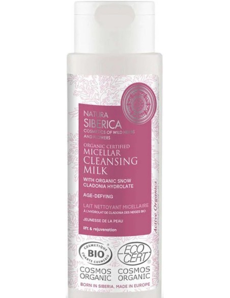 Leche micelar limpiadora antienvejecimiento 150 ml Natura Siberica