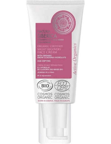 Crema facial noche antienvejecimiento eco 50 ml Natura Siberica