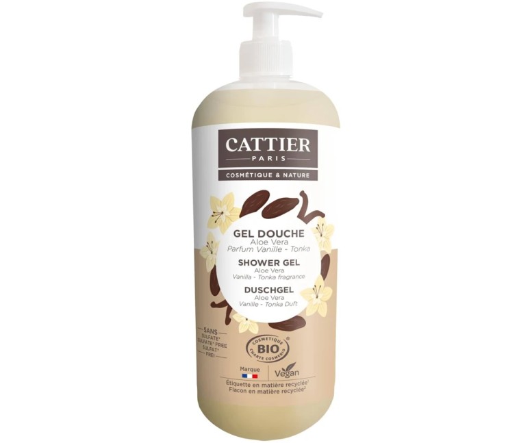 Gel de ducha ss vainilla-tonka 1 l Cattier