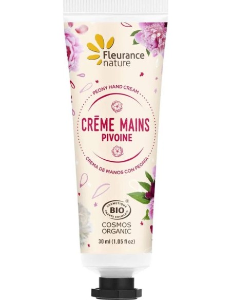 Crema de manos peonía 30 ml Fleurance Nature