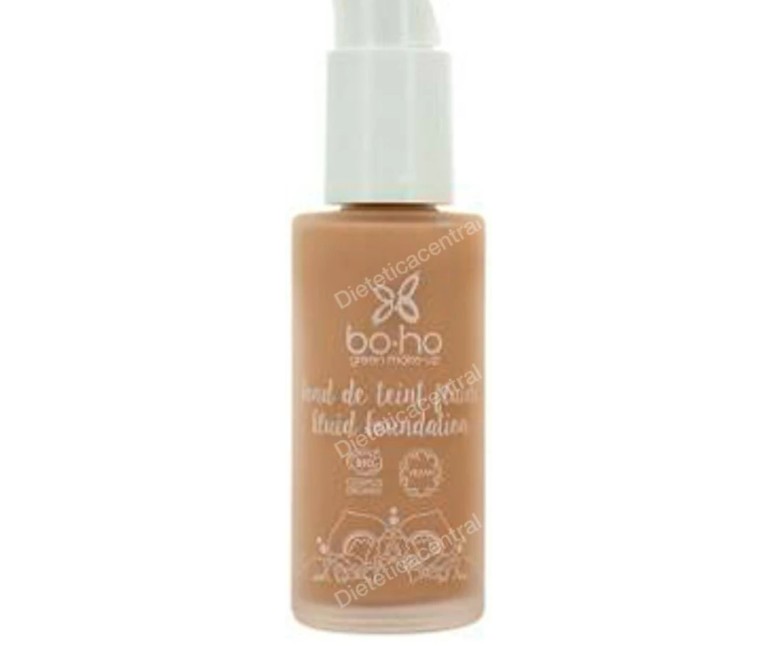 Base de maquillaje fluida caramel bio 30 ml Boho