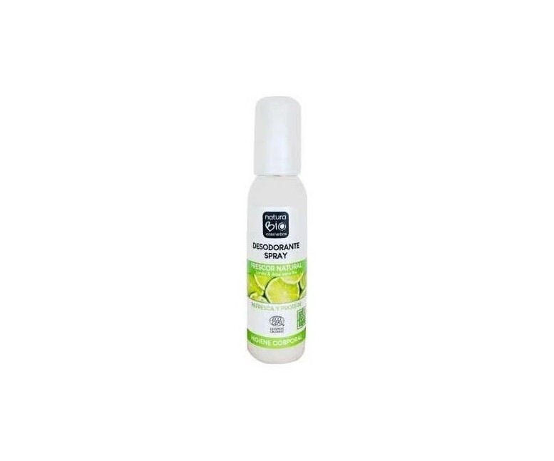 Desodorante frescor natural limón-aloe spray 100 ml NaturaBIO Cosmetics
