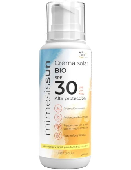 Mimesis sensations crema solar corporal spf 30 200 ml Herbora