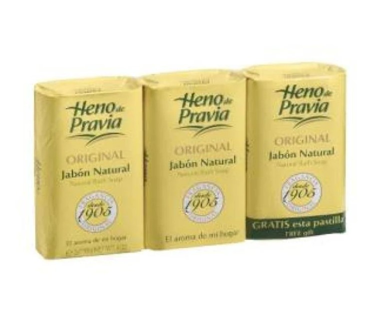 Jabón Heno Pravia pastillas 3 tab - 115 gr Heno de Pravia