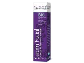 Serum facial con ácido hialurónico y colágeno