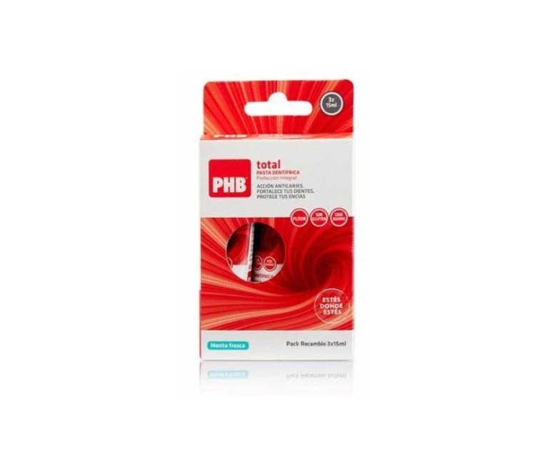 Phb pack total recambio 3 cap - 15 ml Phb