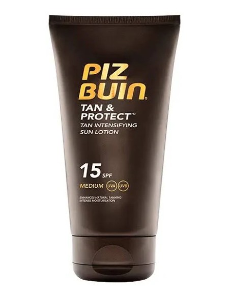 Tan & Protect loción spf15 150 ml Pizbuin