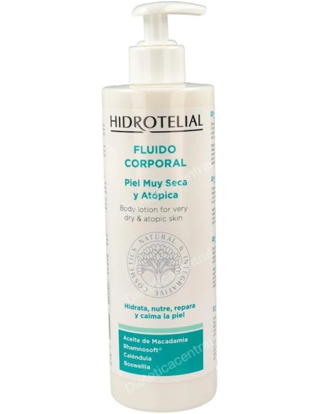 Piel muy seca y atópica 500 ml Hidrotelial