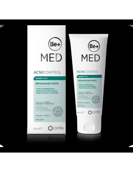 Be+ Acnicontrol Reparador Forte 40 ml Be+