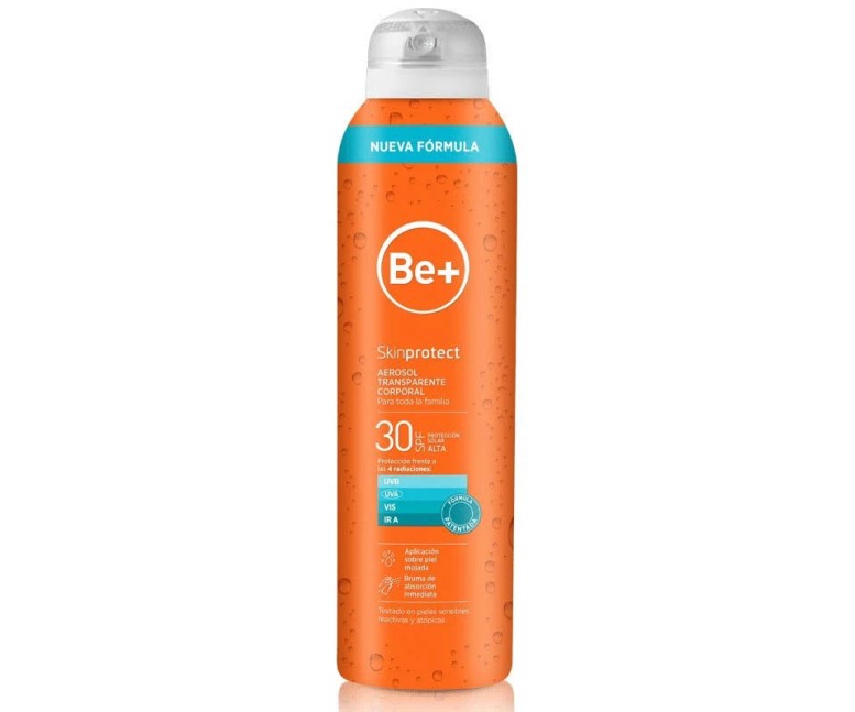 Be+ corp spf 30+ aerosol transp 200 ml Be+