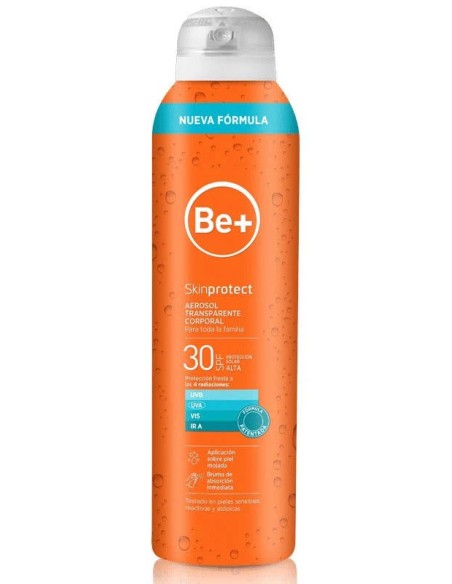 Be+ corp spf 30+ aerosol transp 200 ml Be+