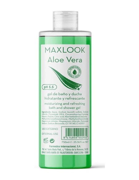 Maxlook gel ducha aloe vera 750 ml Maxlook
