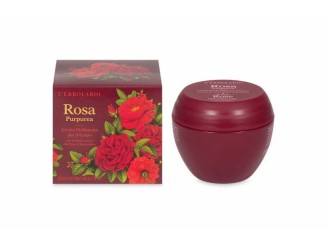 Rosa púrpura crema perfumada cuerpo
