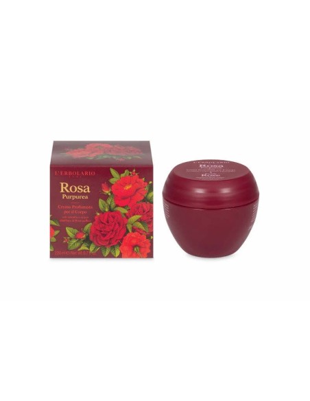 Rosa púrpura crema perfumada cuerpo 200 ml L'Erbolario