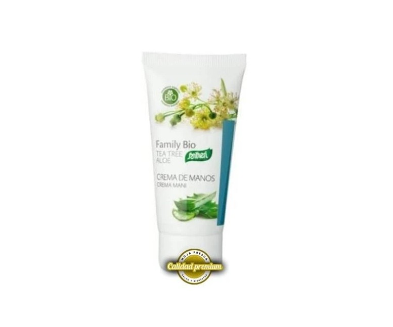 Crema de manos árbol del té 50 ml Santiveri