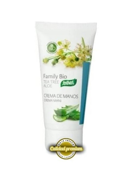 Crema de manos árbol del té 50 ml Santiveri
